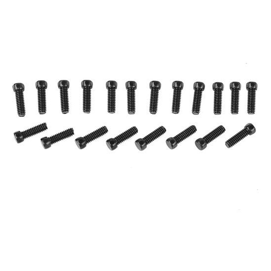 RC4WD Scale Hex Head Bolts M2x6mm Black