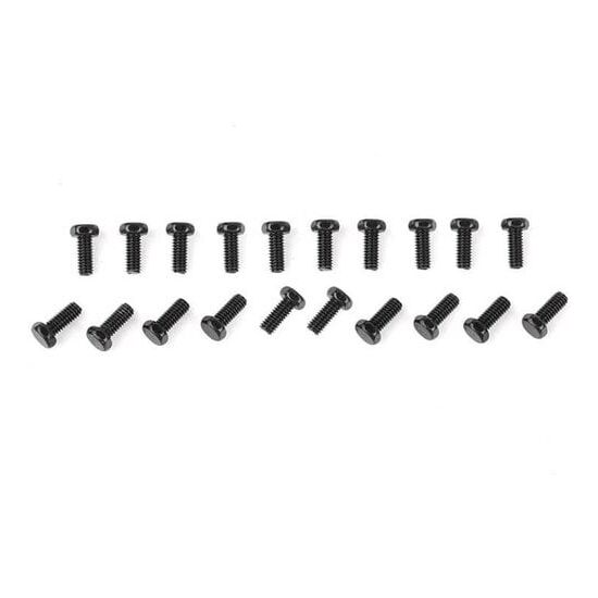 RC4WD Scale Hex Head Bolts M2.5x6mm Black