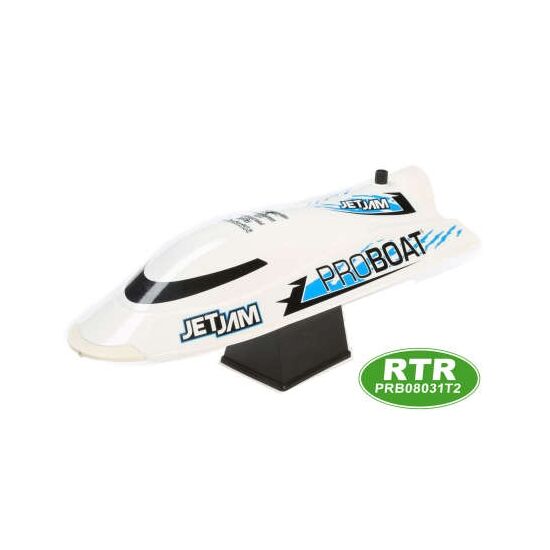SCHIFF JET JAM 12" 305mm EP RTR (selbstaufrichtend / weiss)