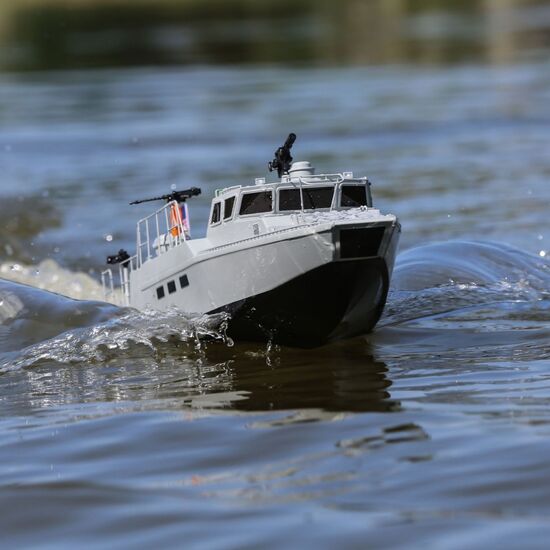 SCHIFF RIVERINE 22 559mm EP RTR OHNE Akku und OHNE Ladegerät NETTO/NETTO PREIS OHNE RA, 6 image