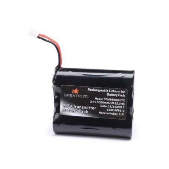 ACCU 3.7V 6600mAh Li-Po TX iX12/NX6/NX8 Tx Plug (XH-1S)