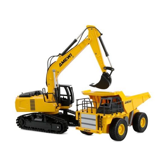 Amewi 2-in-1 Set Kipper & Kettenbagger