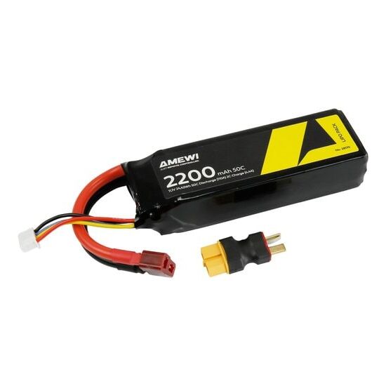 Amewi LiPo Akku 3S 11,1V 2200mAh 50C T-Plug