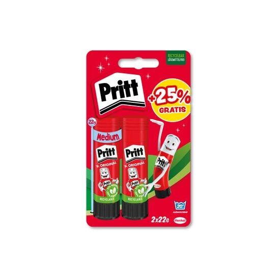 Pritt Klebestift 2 x 22 g