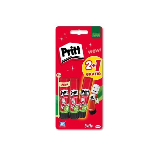 Pritt Klebestift 3x11g