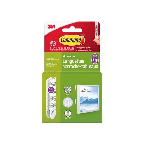 Klebepad Command M 5.4 kg, Weiss, 4 Set