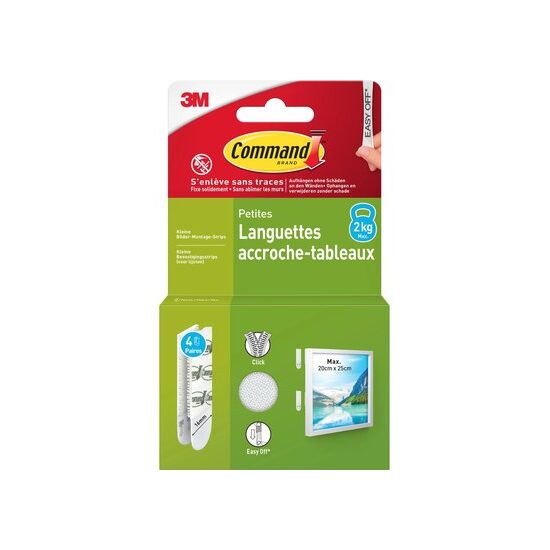 Klebepad Command S 1.8 kg, Weiss, 4 Set