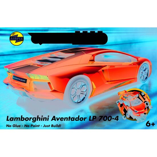 QUICKBUILD Lamborghini Aventador- jaune