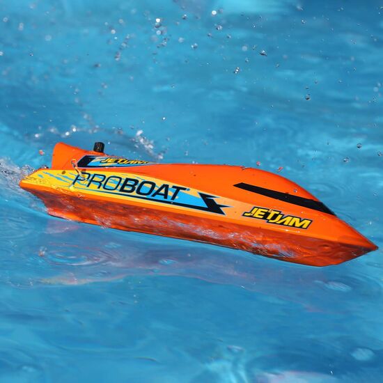 BATEAU JET JAM 12" 305mm EP RTR Self-righting - Orange, 11 image