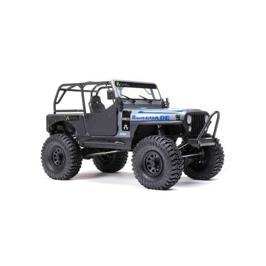 CRWAWLER JEEP CJ-7 1:10 4wd EP RTR SCX10 III RENEGADE GREY SANS chargeur & accu, 2 image