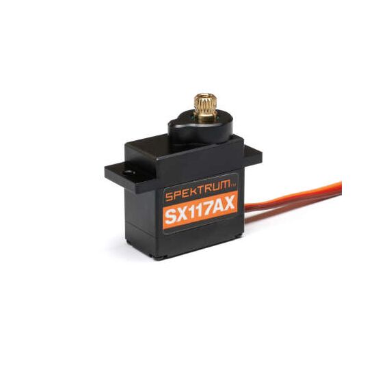 SX117 Micro Metal Gear / Case Servo, 250mm Lead