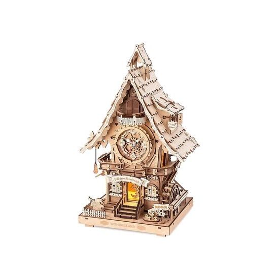 RoboTime Cuckoo Clock (wood colour)