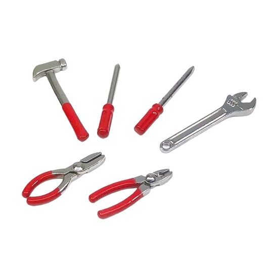 Absima 1:10 Werkzeugset Atrappe - rot