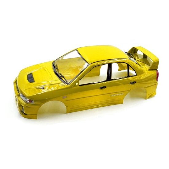 Yeah Racing Karosserie Lancer Evo IV Gelb