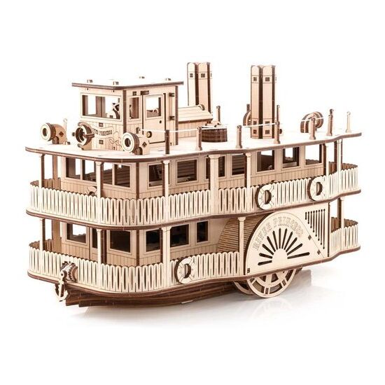 EWA Raddampfer 3D Holzbausatz