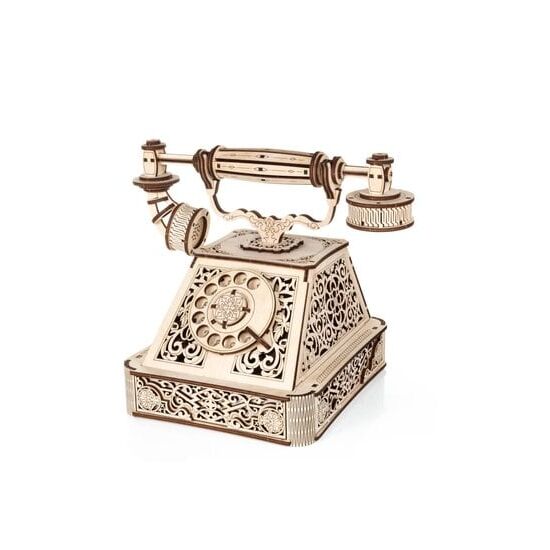 EWA Retro Telefon 3D Holzbausatz