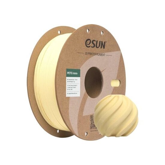 Esun Filament PETG Almond Gelb Matt