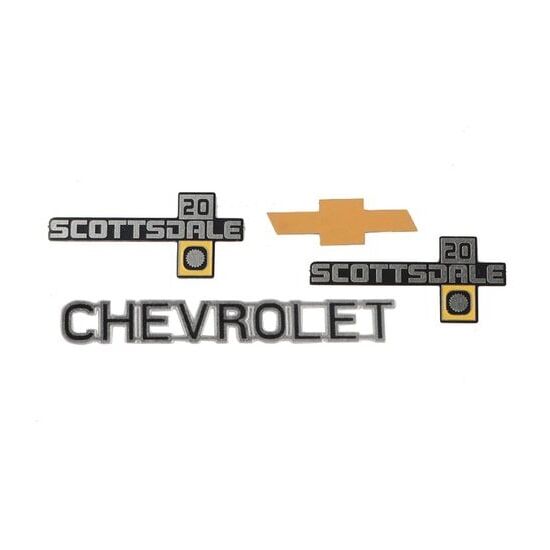 RC4WD Metal Emblem Set K20