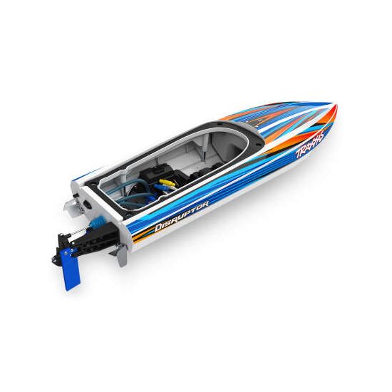 BATEAU DISRUPTOR SR 26" 660mm EP RTR Self-Righting ORANGE TQ 2.4GHz SANS chargeur et SANS accu, 2 image