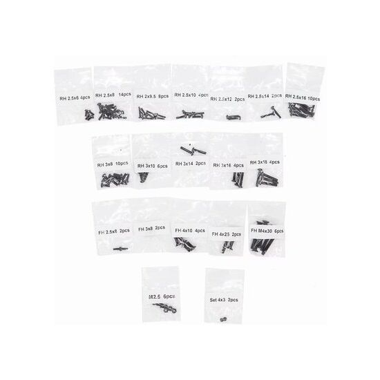 FUNTEK SBX Komplettes Schraubenset