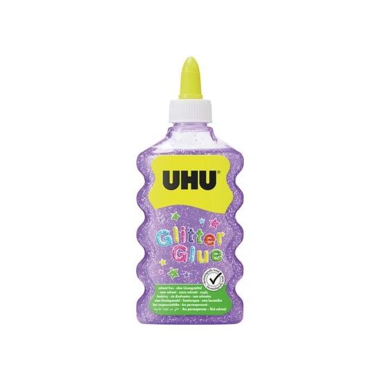 UHU Glitter Glue Maxi lila