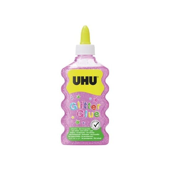 UHU Glitter Glue Maxi pink