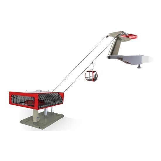 D-Line Spielset Elektrische Umlaufseilbahn