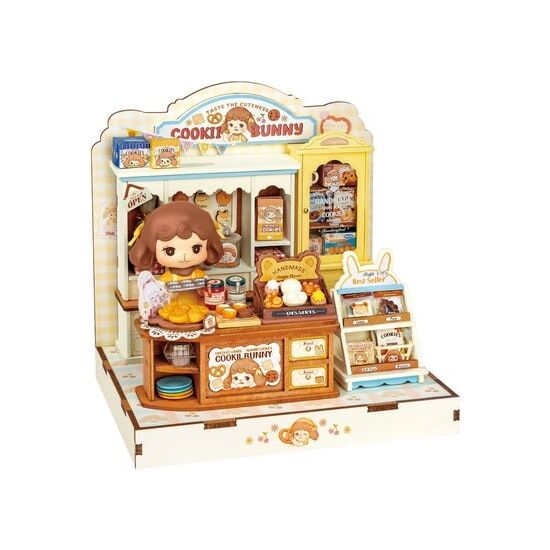 Robotime Bunnys Cookie Shop