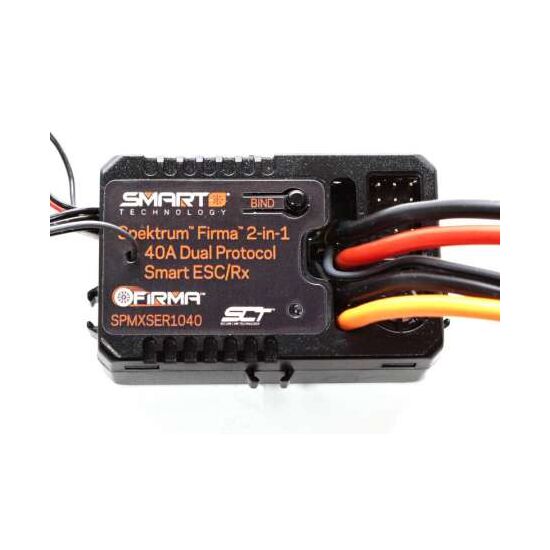 FIRMA 2 in 1 - 40A BR Smart ESC/Dual Protocol RX