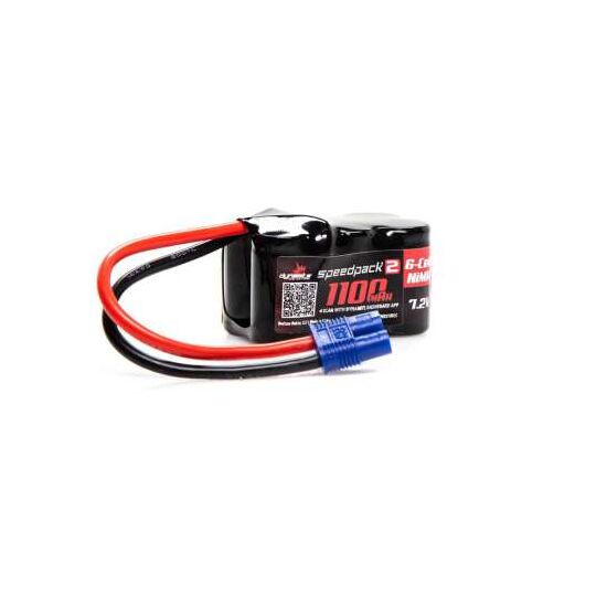 ACCU 7.2V 1100 mAh NiMh 3+3 EC3