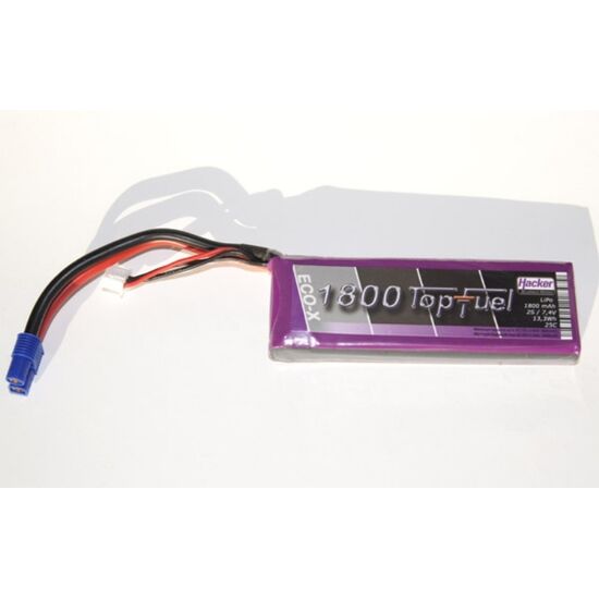 TopFuel LiPo 25C-ECO-X 1800mAh 2S/ 228479