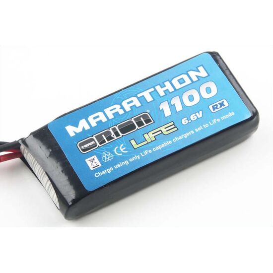 Marathon Life Standard RX Pack 1100 30C 6.6V (Bec plug)